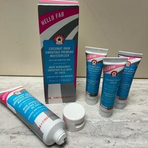 First Aid Beauty coconut skin priming moisturizer bundle